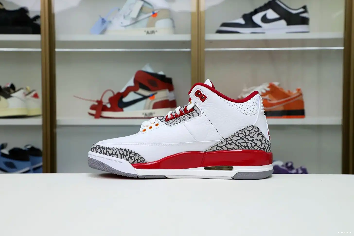 Jordan Retro 3 Red(CT8532-126） Kimikick Cardinal  Air 0526